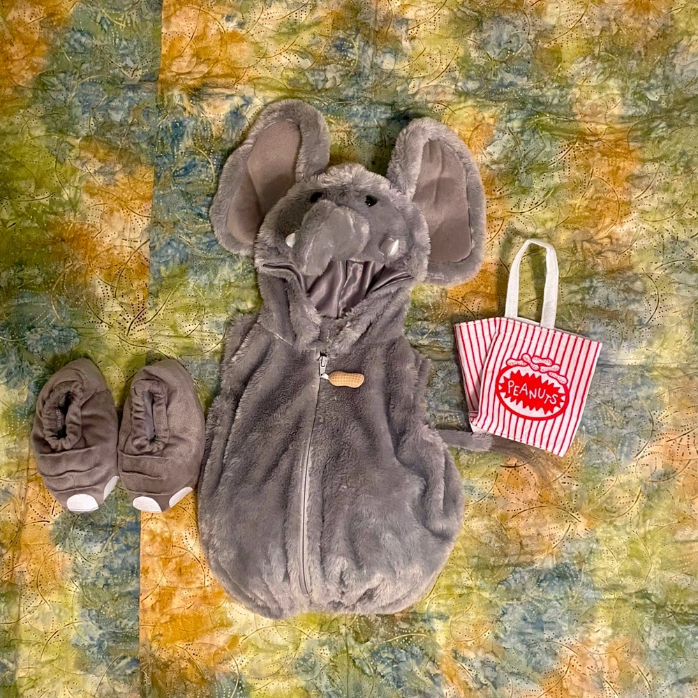 Toddler elephant costume